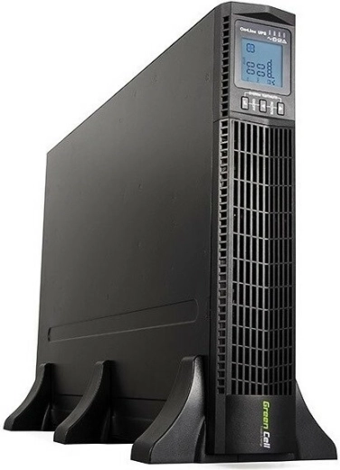 Záložný zdroj UPS GREEN CELL RTII 3000 VA s LCD (Online, rackmount)