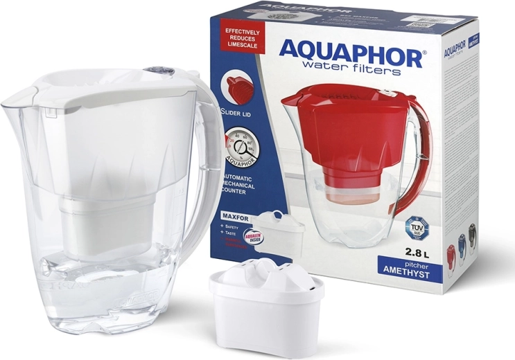 Maxfor Amethyst filtračný džbán 2,8 l s vložkou B100-25, biely