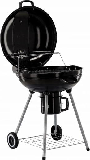 Veľký chrómovaný rošt a ohrievacia mriežka