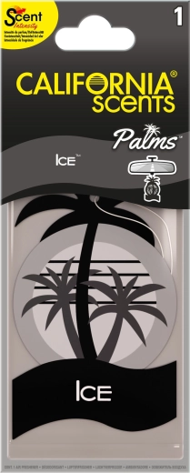 Závesný osviežovač vzduchu California Scents Palms Ice