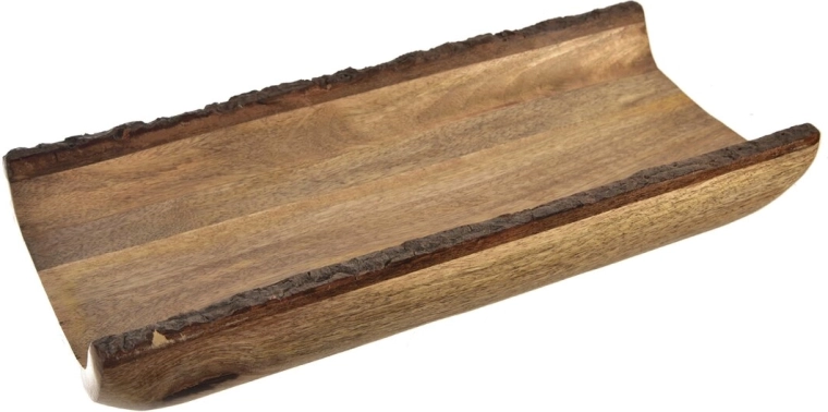 Podnos mango/kôra 40 × 18 × 6 cm