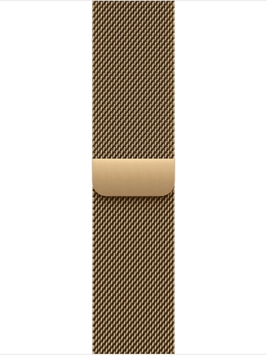 Milánsky remienok vo svetlozlatej farbe pre 40 mm puzdro