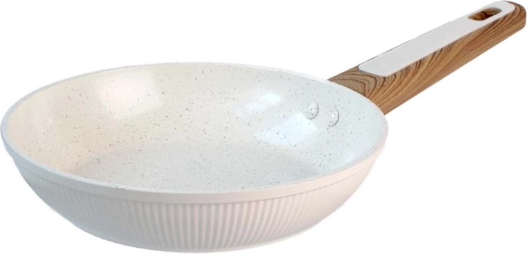 Panvica Kitchisimo Bianco 20 cm s nepriľnavým keramickým povrchom