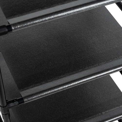 Stabilná a ľahká konštrukcia s nosnosťou 5 kg na policu