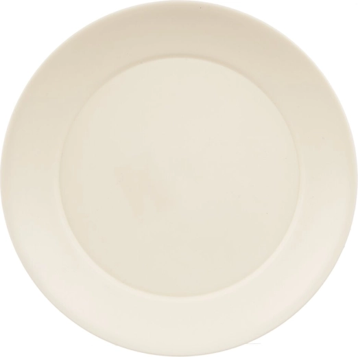 Plytký plastový tanier Sandy 23,5 cm krémový