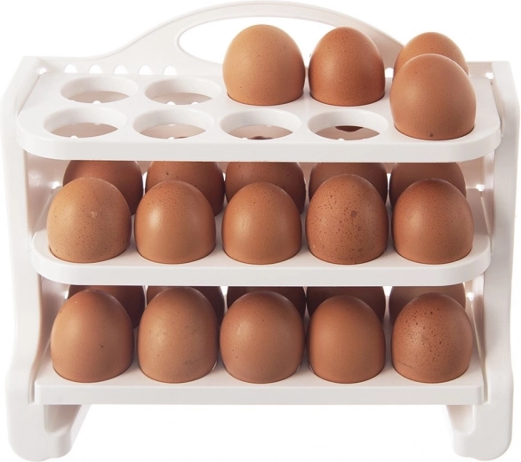 Až 30 vajec na troch úrovniach