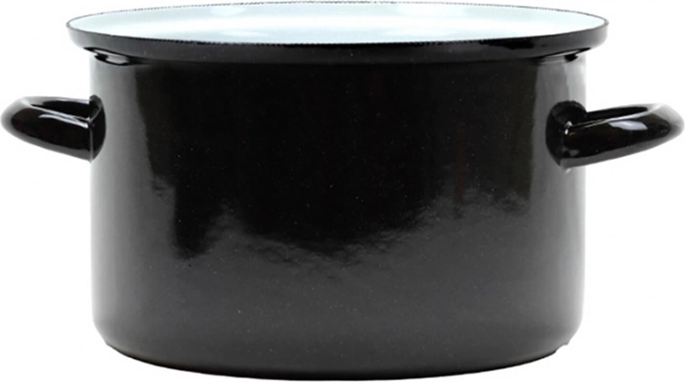 Smailtovaný hrniec BELIS Standard 22 cm, 4,5 l s pokrievkou