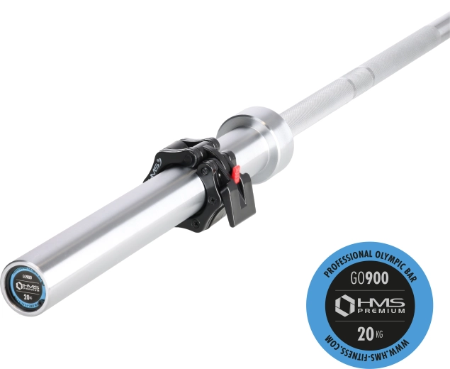 Olympijská os HMS Premium GO900 220 cm, priemer 50 mm