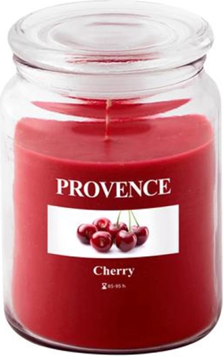 Vonná sviečka v skle PROVENCE čerešňa 95 hodín