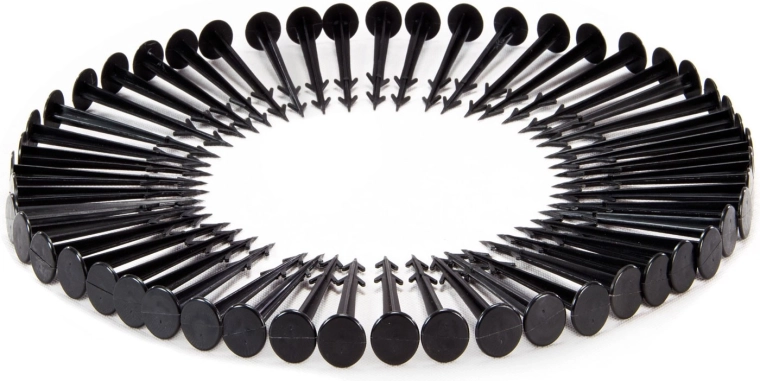 Spoľahlivá fixácia vďaka 50 kolíkom v balení