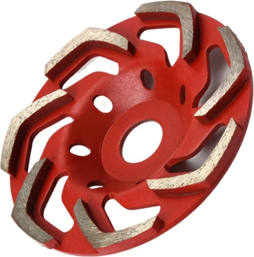 Diamantový brúsny hrncový kotúč Renew Force Turbo Red 125 mm