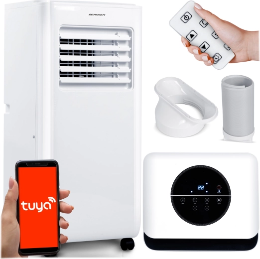 Prenosná klimatizácia 5v1 10 000 BTU s okenným tesnením BERDSEN BD-580