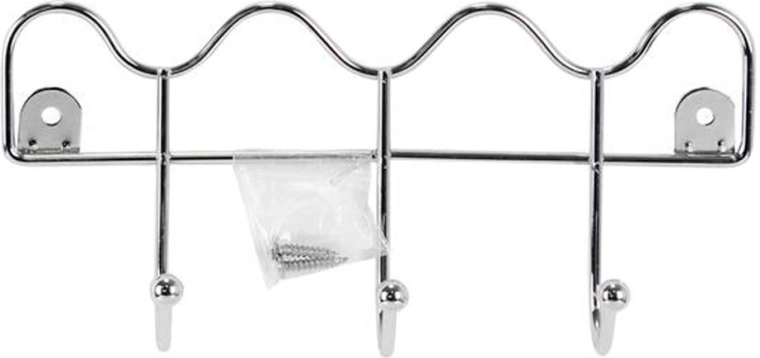 Nástenný drôtený vešiak Toro s 3 háčikmi