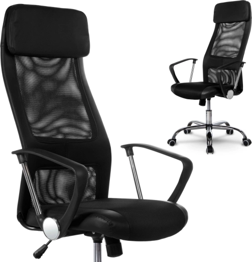 Sofotel Rio čierne ergonomické kancelárske kreslo
