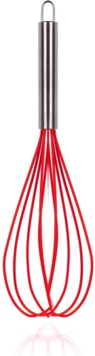 Šľahacia metla Culinaria Red 25 cm – silikónová