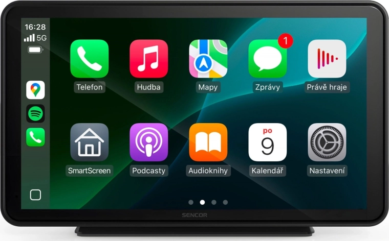 Záložná kamera s displejom 7" a bezdrôtovým Apple CarPlay/Android Auto SCT M760