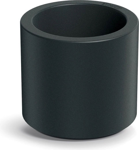 Kvetináč Tubla Round 38 cm tmavosivý