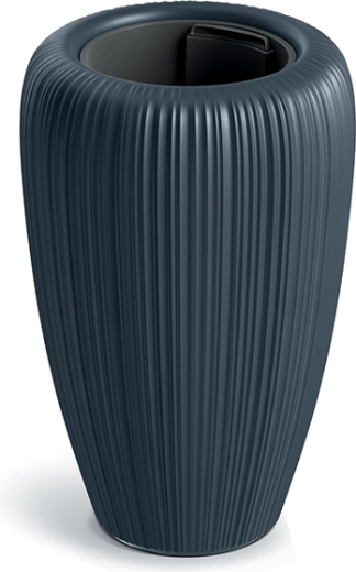 Kvetináč Orobo antracit 29 cm