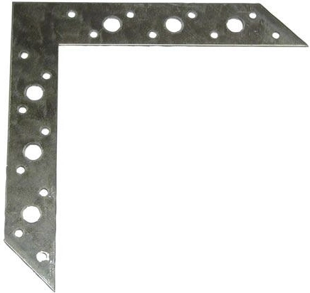 Oceľový uholník 120 × 85 mm, hrúbka 2 mm