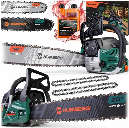 Benzínová reťazová píla Humberg HM-665 16/20" + olej 2T