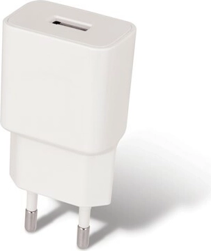Sieťová nabíjačka Maxlife MXTC-01 s USB 1 A a micro USB káblom, biela - 1 kus