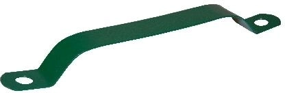 Objímka na stĺpik 48 mm zelená, pozink a PVC