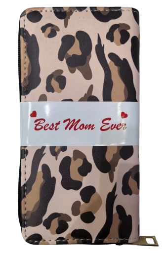 Dámska peňaženka PINK s leopardím vzorom