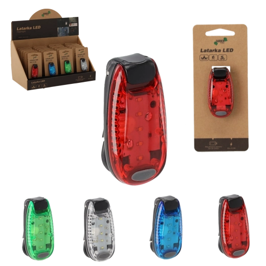 Kompaktná LED baterka 0,5 W – mix farieb