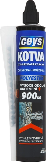 Chemická kotva polyesterová 300 ml CEYS