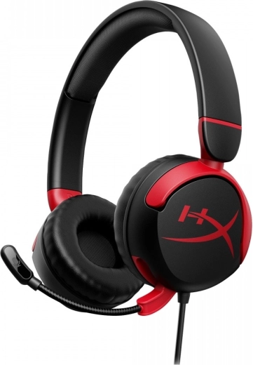 HyperX Cloud Mini detské herné slúchadlá s mikrofónom (čierna)