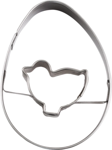 Nerezové veľkonočné vykrajovátka kuriatko 4–6 cm