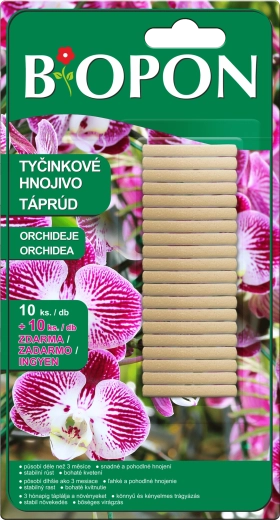 Bopon tyčinkové hnojivo na orchidey 20 ks