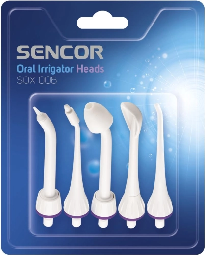 Sencor SOX 006 náhradné nadstavce pre ústnu sprchu SOI 1x