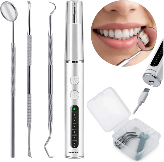 Ultrazvukový skaler na zuby so 4 režimami a LED BERDSEN BD-251
