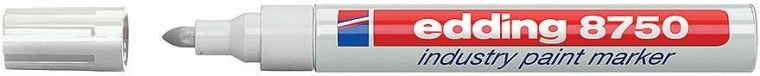 Priemyselný lakový popisovač Edding 8750 biely