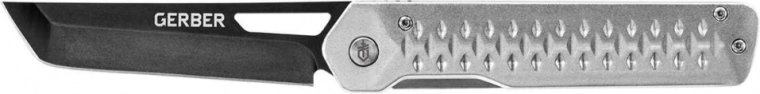 Gerber Ayako – vreckový nôž 8,9 cm, čierny/strieborný, hliník