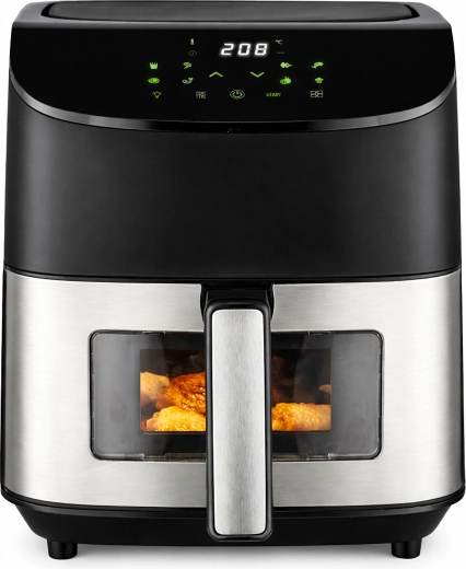 Teplovzdušná fritéza (air fryer) 6 l, 1500 W, 8 programov
