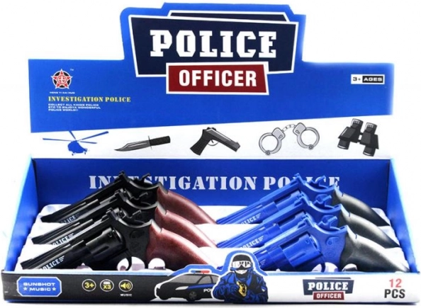 Hračka revolver so zvukom