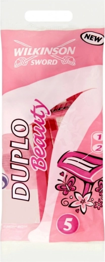 Jednorazový holiaci strojček WILKINSON Duplo Beauty (5 ks)