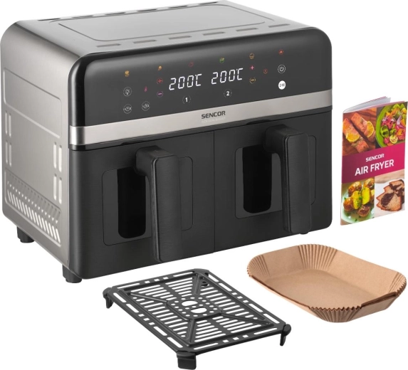 Teplovzdušná fritéza Sencor SFR 8800SS INOX