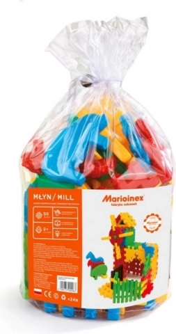 Stavebnica Mlyn, 50 dielov