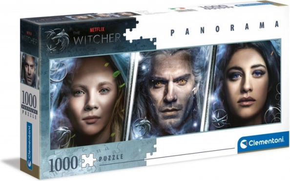 Puzzle 1000 prvkov Panorama Zaklínač