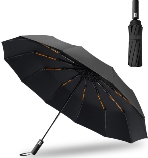 Automatický skladací dáždnik Renew Force s UV ochranou 105 cm