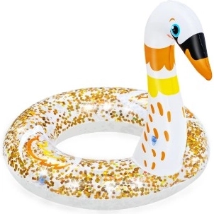 Bestway detské nafukovacie kruhové ležadlo Flamingo 61 cm – Labuť
