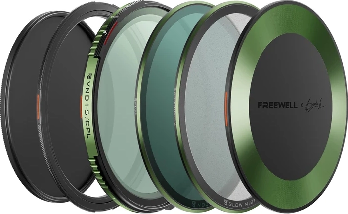 Súprava variabilných filtrov Freewell Brandon Li Cine Pro Kit 95 mm