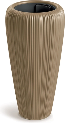 Kvetináč Orobo v karamelovej farbe 39,5 cm