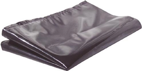 Stavebná a záhradná plachta 5 × 6 m, čierna, 0,10 mm