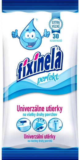 Vlhčené univerzálne obrúsky Fixinela Perfekt 30 ks