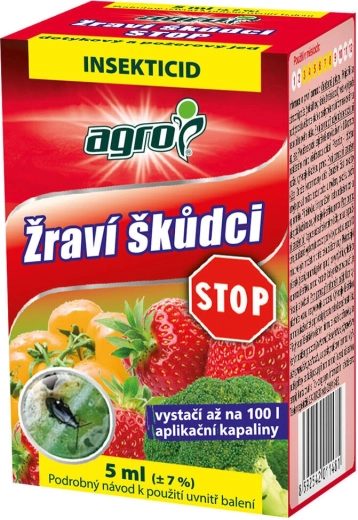 Insekticíd proti žravým škodcom 5 ml