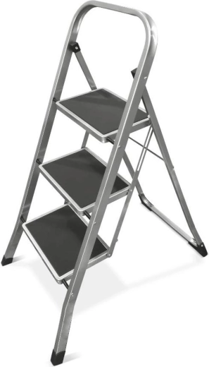 Skladacie schodíky Lamart Tower s 3 stupňami